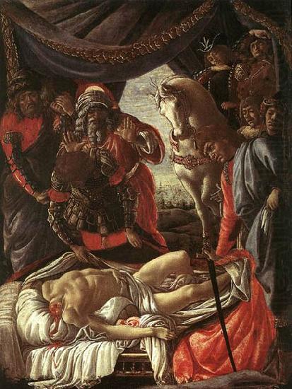 The Discovery of the Murder of Holofernes, BOTTICELLI, Sandro